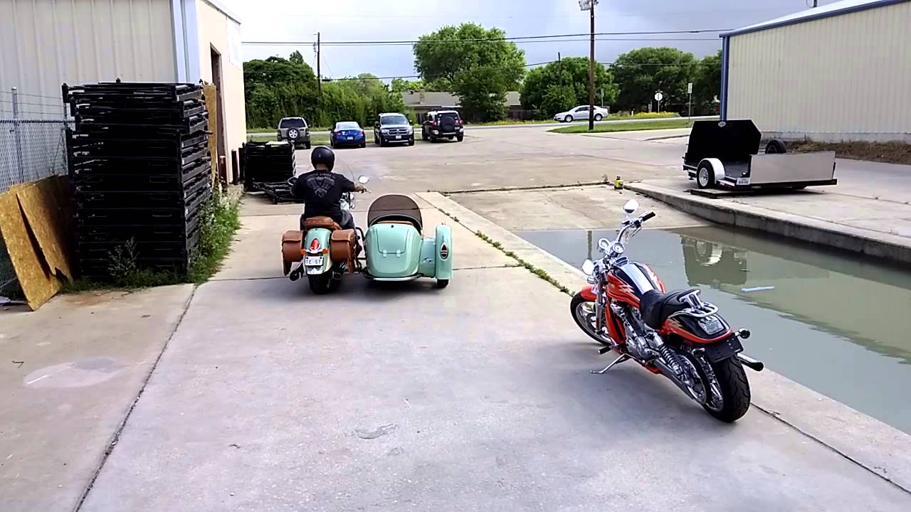 2015 Indian Chief Vintage with Hannigan sidecar