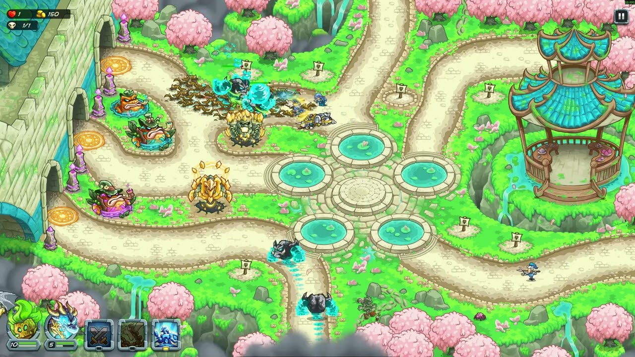 Kingdom Rush 5: Alliance Tempest Island [Single Hero] [Iron] [Impossible]  同盟 風暴之眼 單英雄 鋼鐵挑戰 不可思議