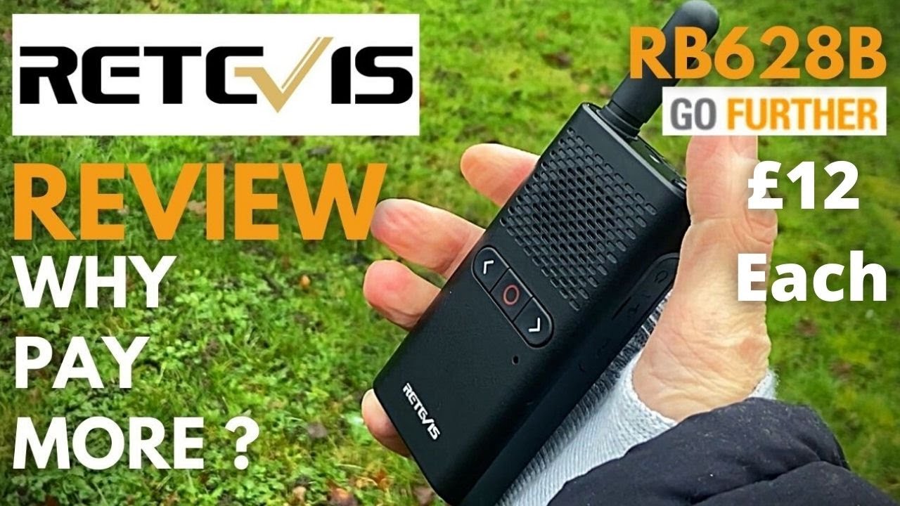 Retevis RB628B 16CH LEGAL 446 PMR Radio 2022 (Review + Range testing)
