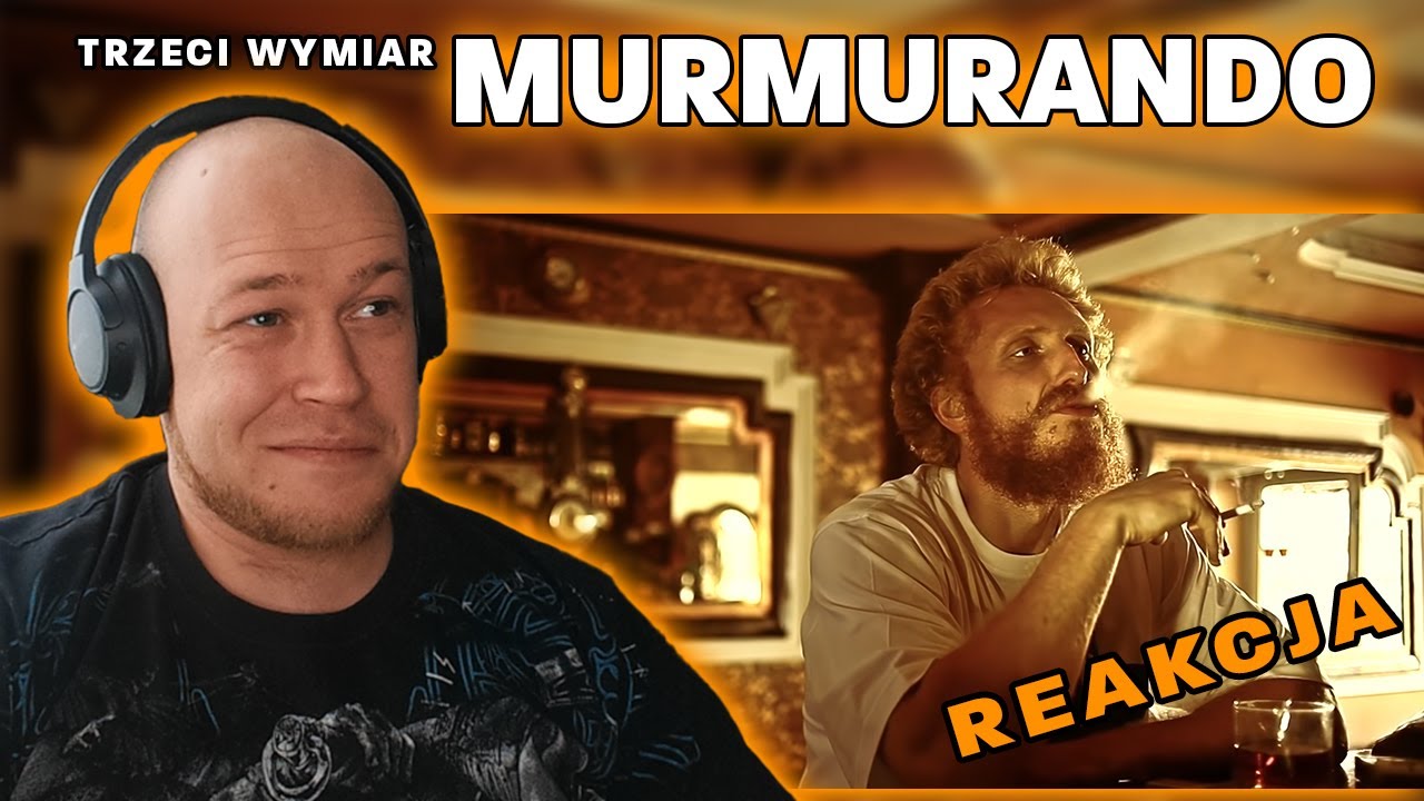 Metal słucha rapu - TRZECI WYMIAR - Murmurando🎶REAKCJA