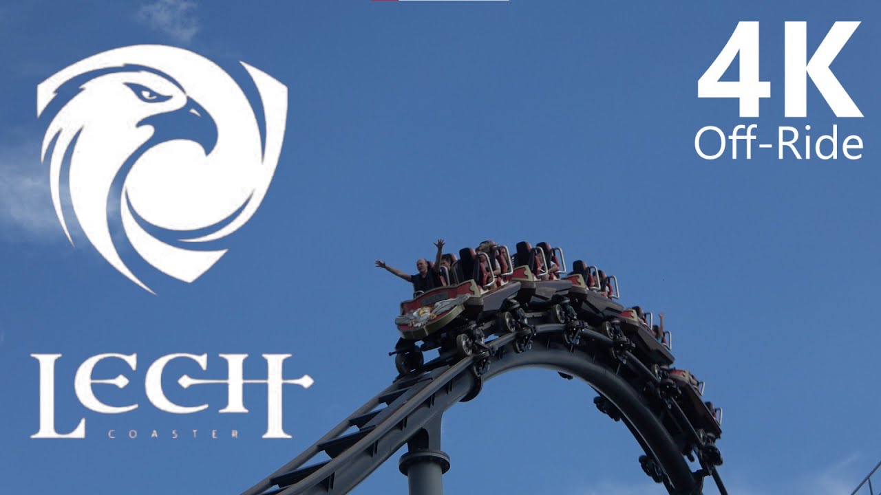 Lech Coaster - 4K UHD Off-Ride - Legendia - Vekoma Bermuda Blitz - Cinematic