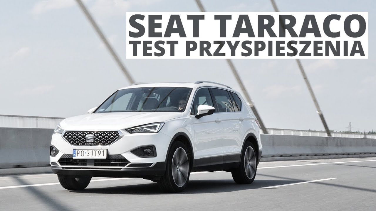 Seat Tarraco 2.0 EcoTSI 190 KM (AT) - acceleration 0-100 km/h