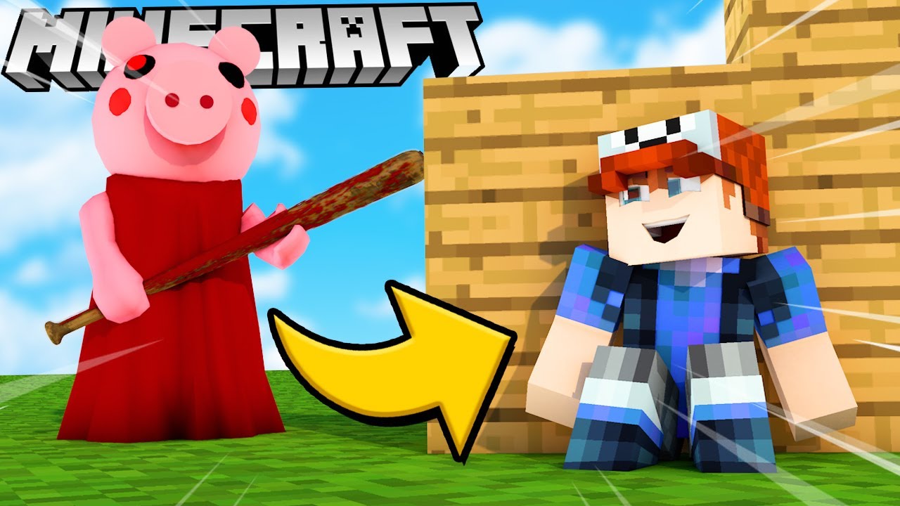 PIGGY TROLL?! - ZABAWA W CHOWANEGO W MINECRAFT (Hide and Seek) | Vito vs Bella