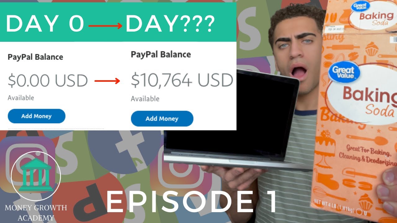 I Try Turning $0 into $10k Challenge 2021 | Episode One