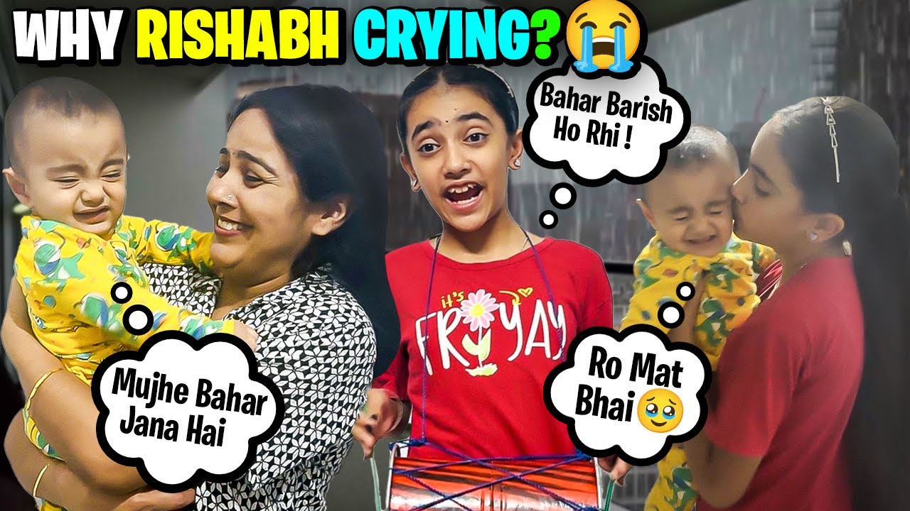 Rishabh Bhai kyu Itna rone lga🥹Samayra ne Bhai ko kaise chup karaya🤔 @SamayraNarulaandFamily