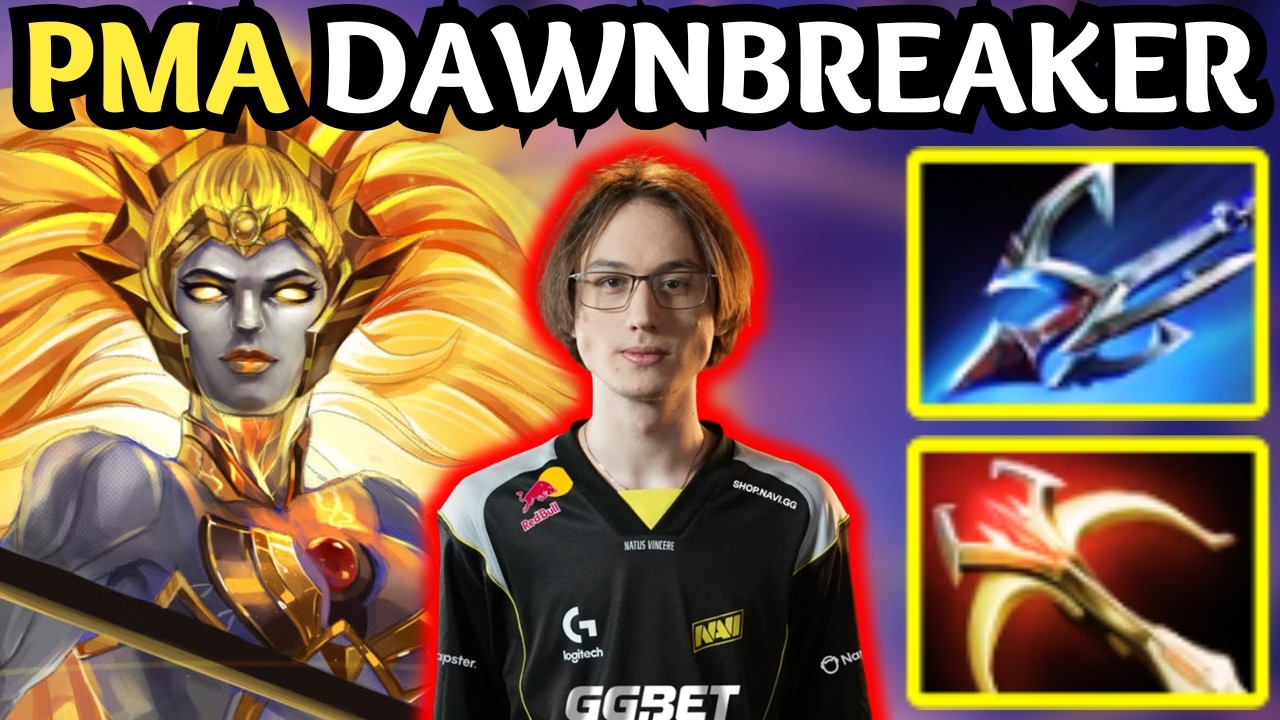 🔥 16000 MMR PMA DAWNBREAKER Gameplay &mdash; Solar Guardian DOMINATION 🔥 Dota 2 Offlane
