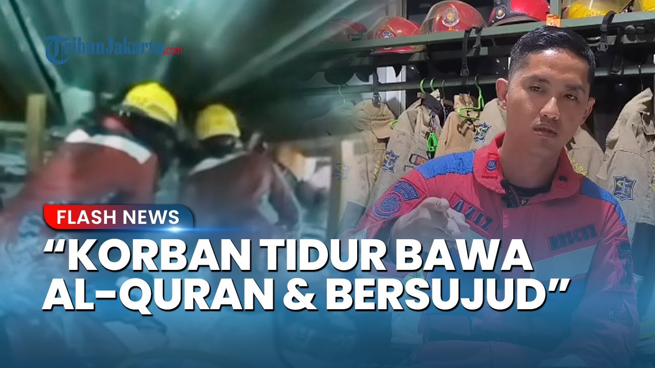 PENUH HARU! Cerita Tim SAR Ponpes Al Khoziny Selamatkan Korban: Santri Tidur Bawa Al-Quran & Sujud