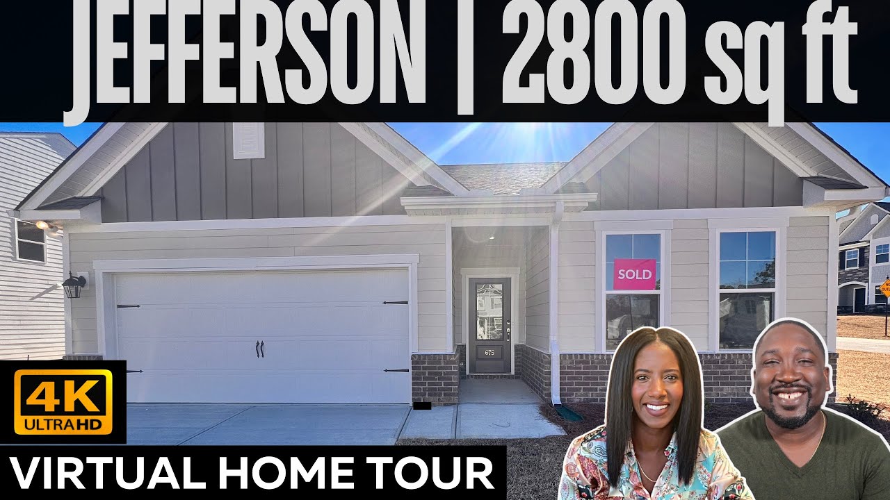 Jefferson Floor Plan | New Construction Homes in Columbia, SC | Stanley Martin Homes