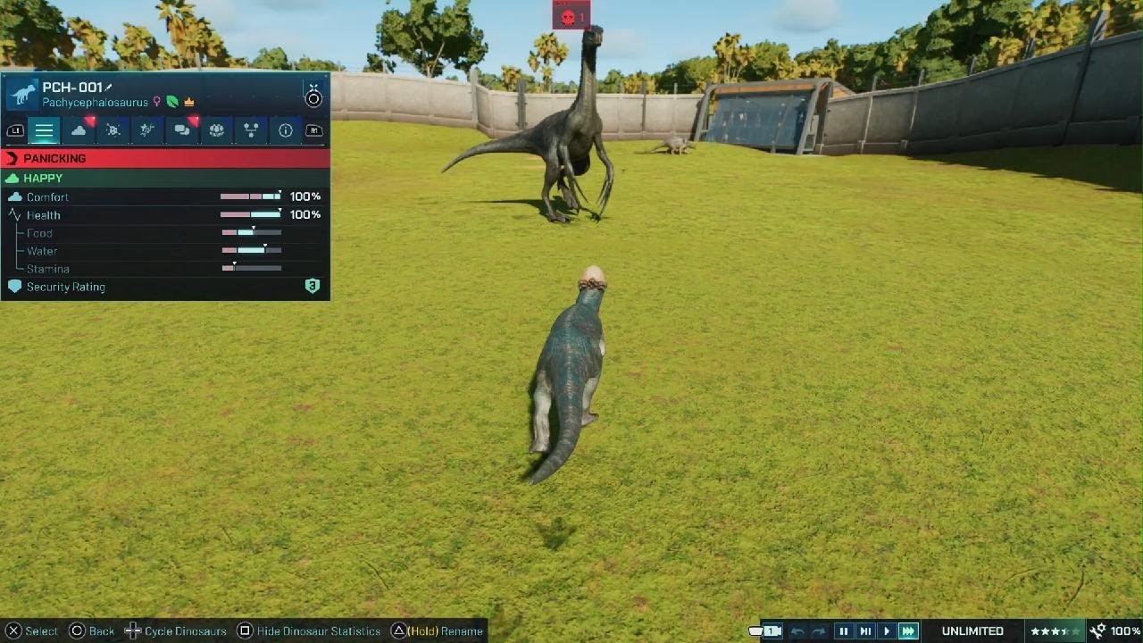 Jurassic World Evolution 3 blind battle royal