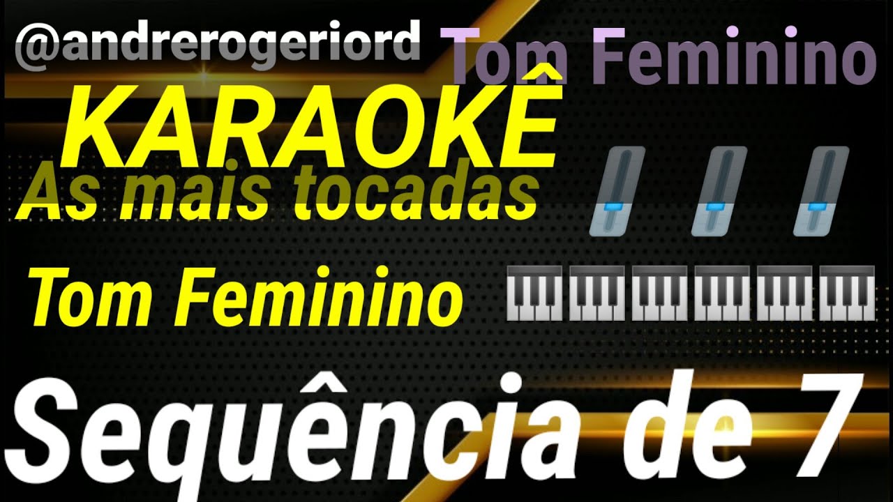 FACAS | ESQUEMA PREFERIDO | BATOM DE CEREJA | CANGOTE | VOLTA COMIGO BB | NEGA KARAOKE FEMININO