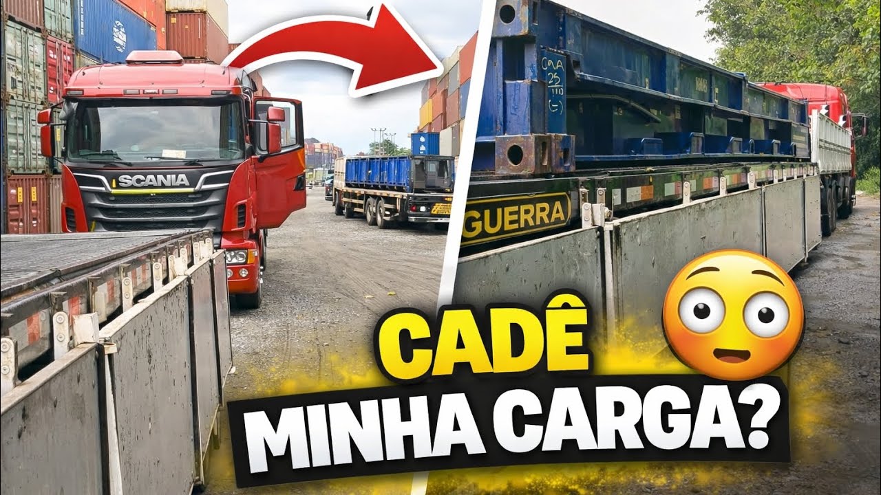 Adiantei o agendamento e levaram minha carga pra outro caminhão