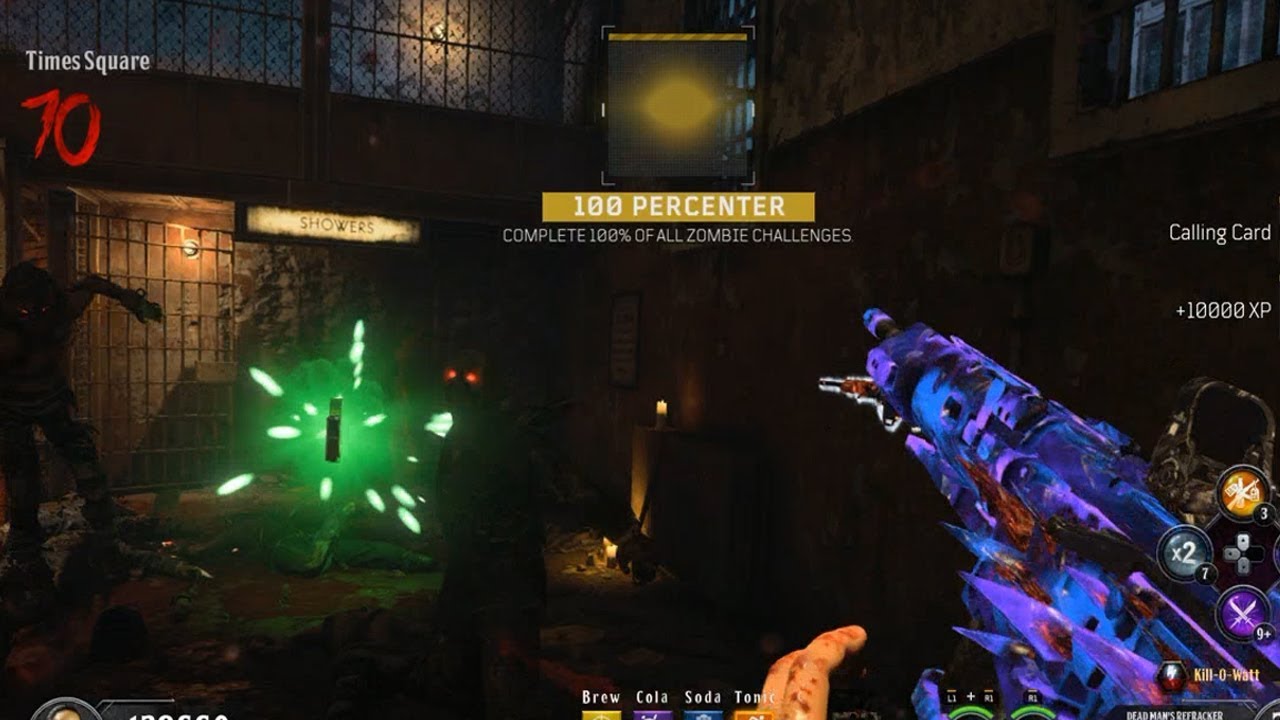 100% CHALLENGE COMPLETION | BLACK OPS 4 ZOMBIES!