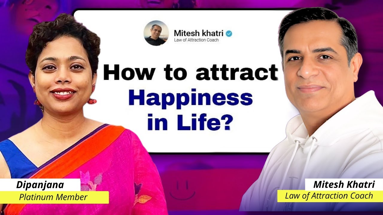Attract Positive Emotions with Law of Attraction | Live Life Coaching Session by Mitesh Khatri