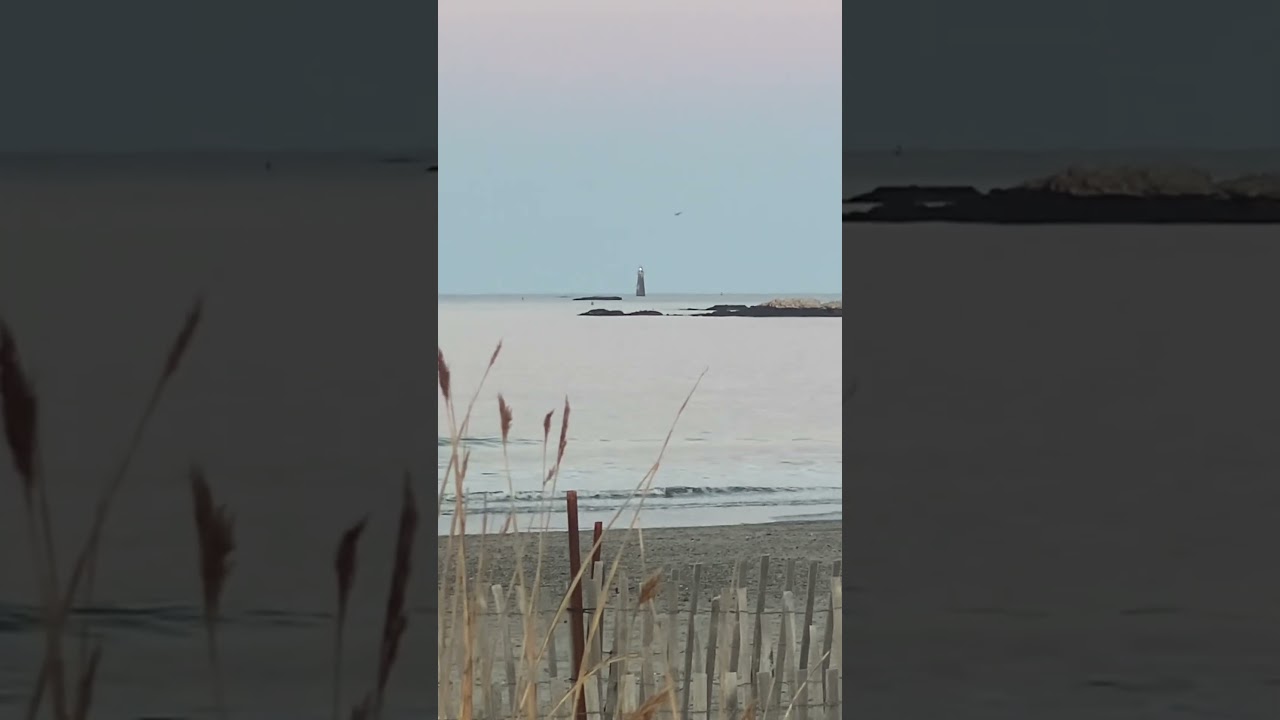 Minots Light actually flashing signals tonight. #lighthouse