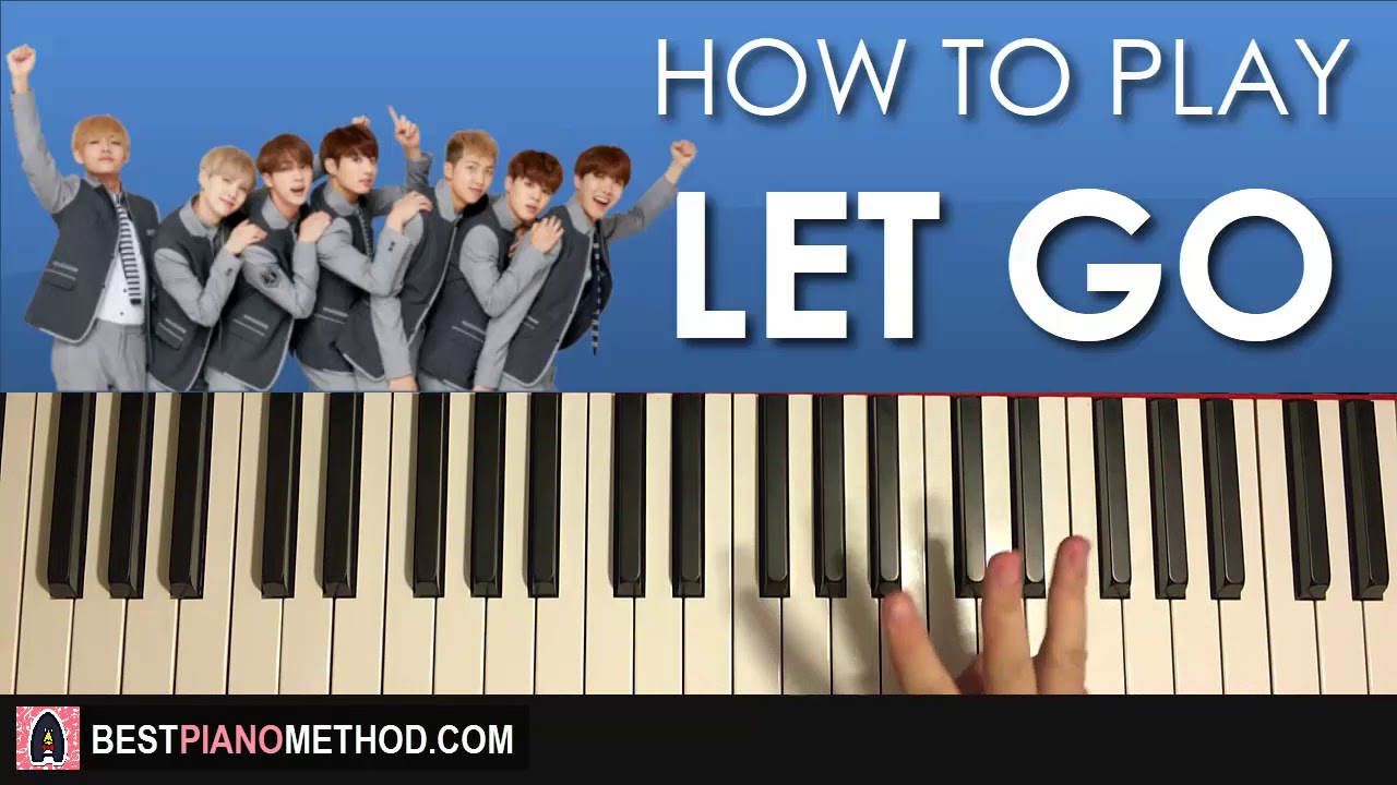 HOW TO PLAY - BTS (방탄소년단) - LET GO (Piano Tutorial Lesson)