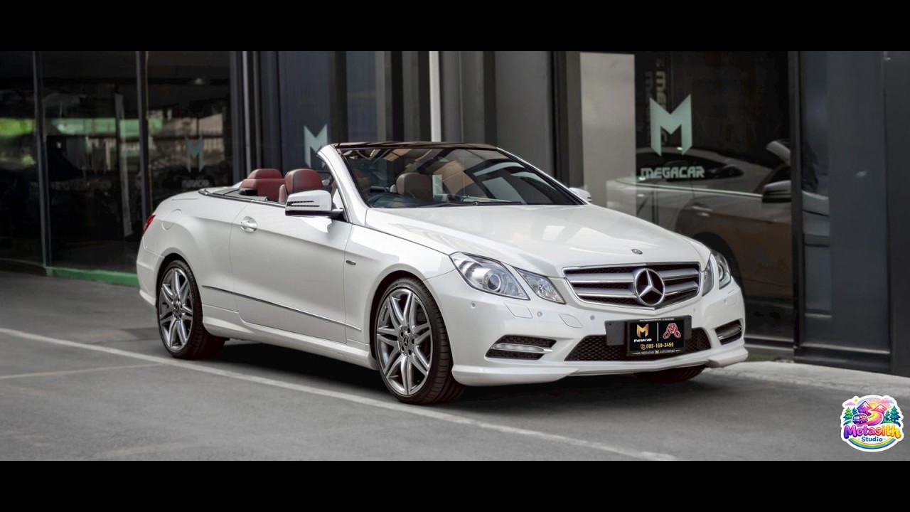 Mercedes-Benz E200 Cabriolet AMG Dynamic 2012 | – Cinematic 4K By Methasith Studio