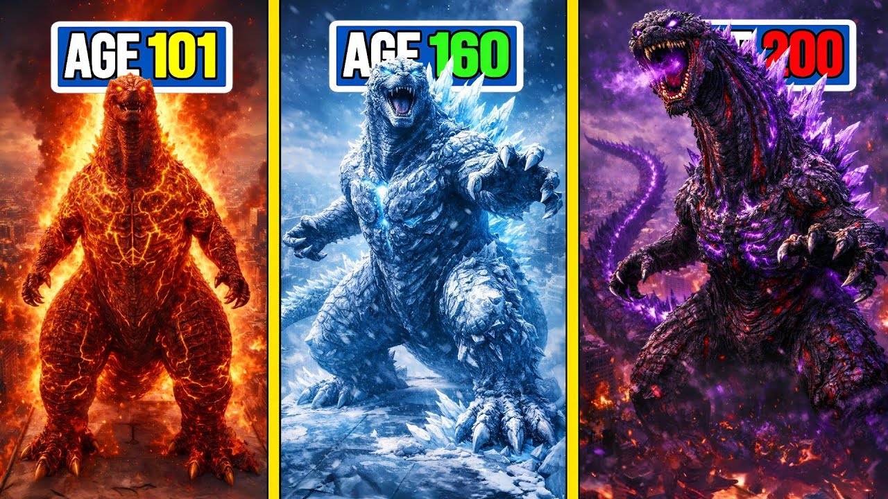 ২০০ বছর GODZILLA -এর জীবনের কাহিনী ! GTA 5