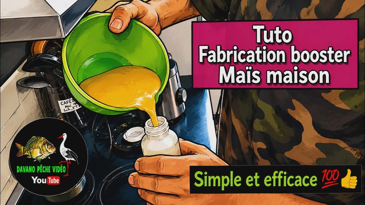 Tuto fabrication booster maison simple au maïs doux