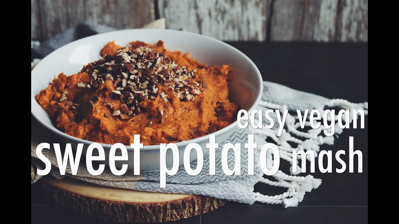 easy vegan sweet potato mash | hot for food
