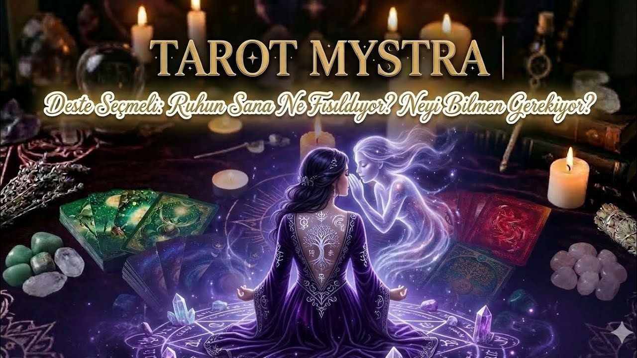 Ruhun Sana Ne Fısıldıyor? 🌌 Neyi Bilmen Gerekiyor? | Deste Seçmeli Tarot