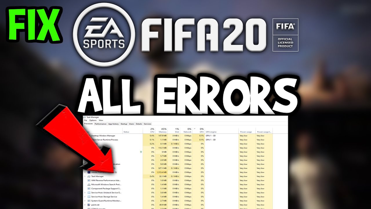 Fifa 20 &ndash; How to Fix All Errors &ndash; Complete Tutorial