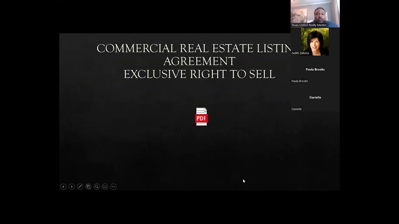 How to Complete Commercial RE Listing Agreements