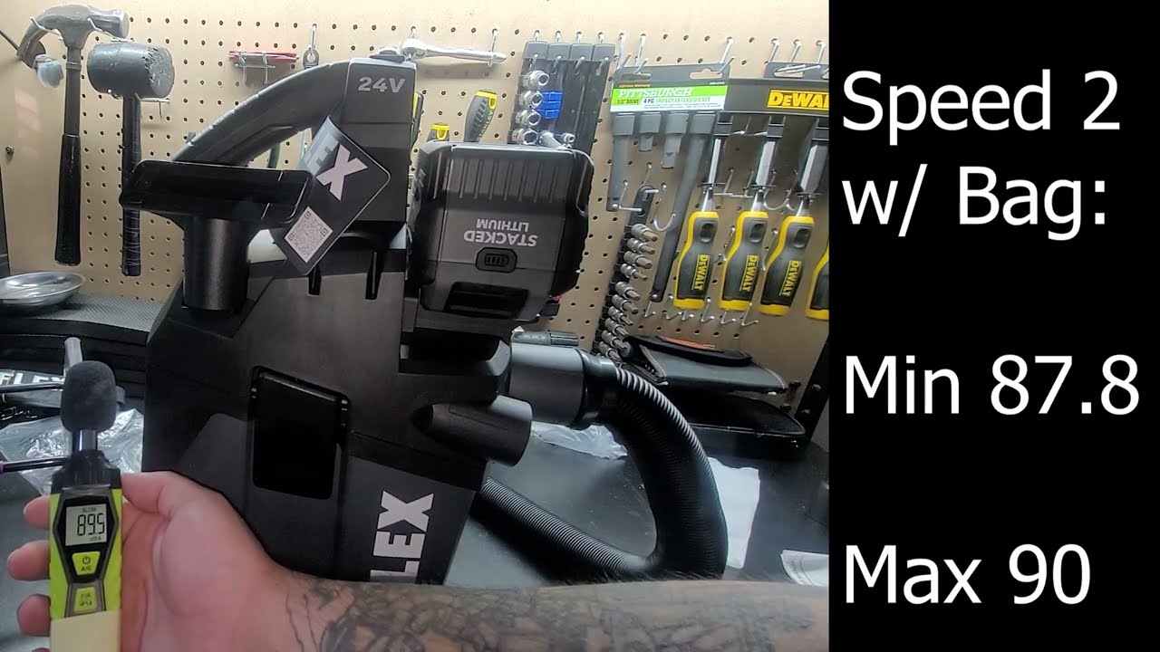 FLEX 24V 1.6 Vac Wet/Dry Vac - Tool Time EP 20