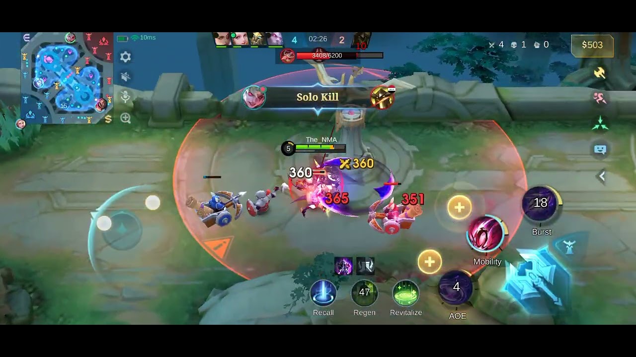 Mobile legends 'Bang Bang'The NMA be the MVP star 