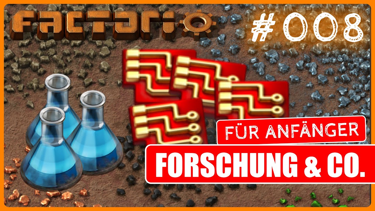 Factorio Neustart deutsch - Chemie Forschung´s Pakete - Anfänger Tipps & Guide, Schaltkreise 2023.