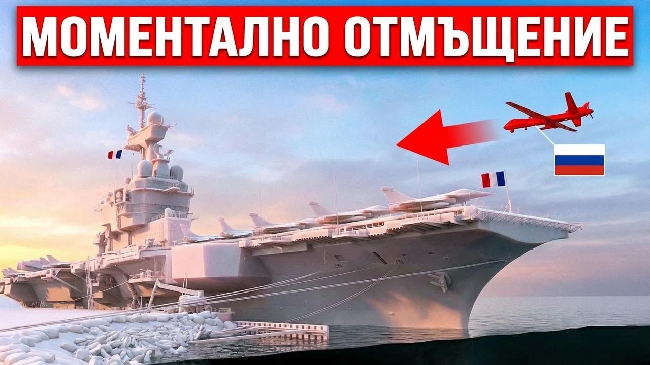 Русия опита да удари френския самолетоносач… и Москва беше унизена