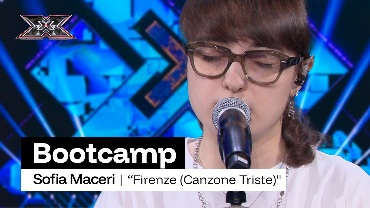 Sofia Maceri “Firenze (Canzone triste)” di Ivan Graziani | X Factor 2025 Bootcamp 1