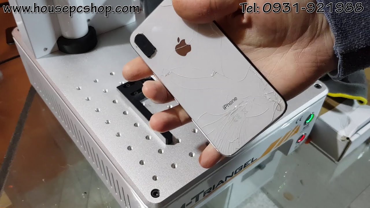 Sostituzione vetro posteriore Back cover per Iphone 8 - X - XS - XR - 11 - 11 pro max