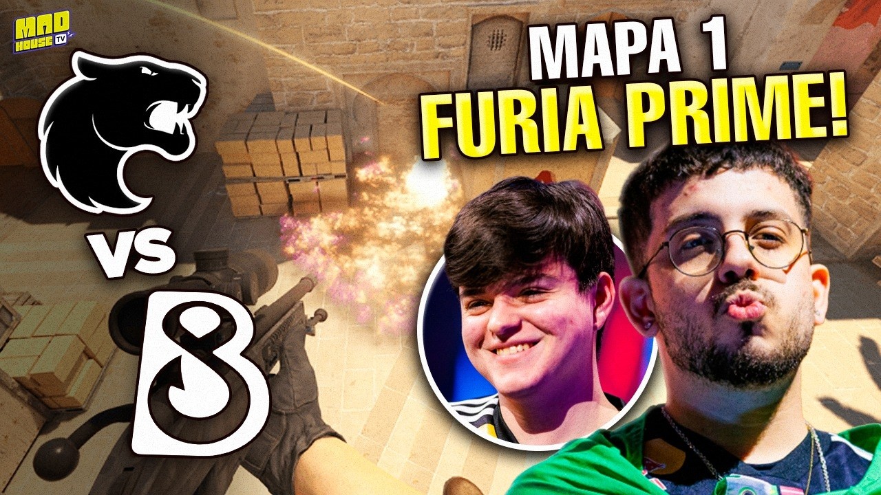 ESSA É A FURIA PRIME! FURIA X B8 - MAPA 1 ( MELHORES MOMENTOS ) - PGL CLUJ-NAPOCA 2026