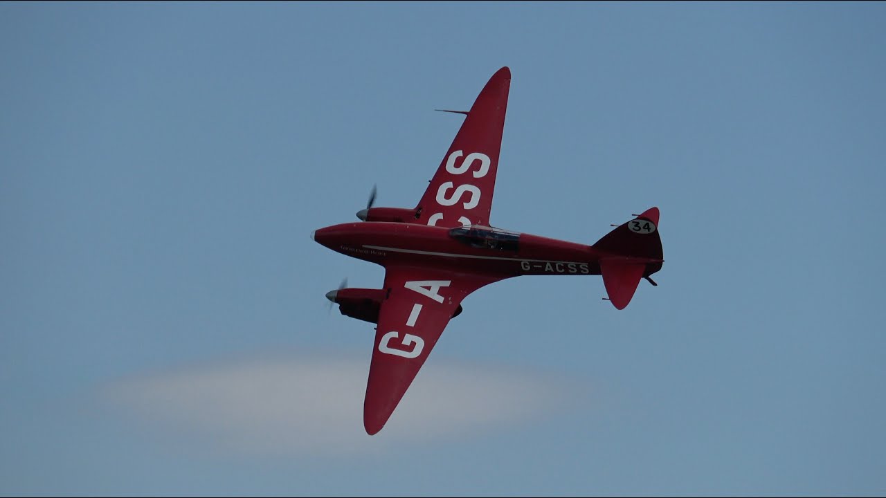 DeHavilland DH88 Comet 'Grosvenor House' | The Shuttleworth Premiere Air Show 2025
