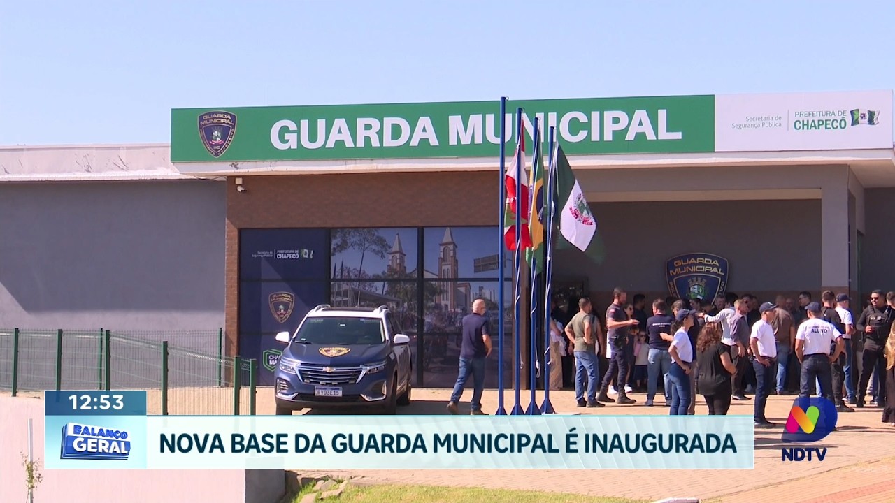 Nova base da Guarda é inaugurada em Chapecó