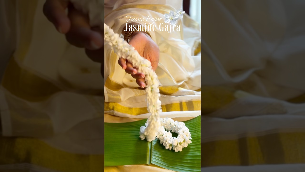 Jasmine Gajra Hack ✨| Malayalam | Gopika Mothiravally