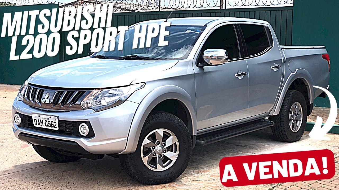 Mitsubishi- L200 Sport HPE 2.4 4x4 Turbo Diesel 2019 A venda! #mitsubishi