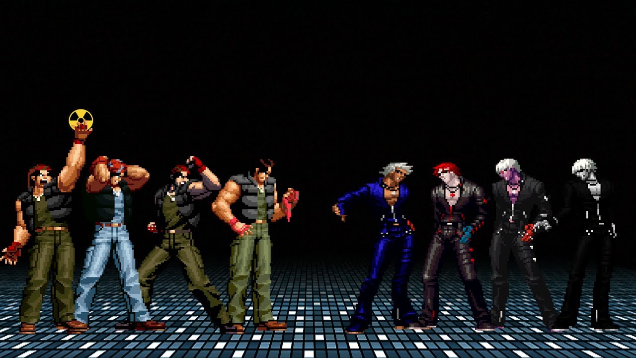 KOF MUGEN: TEAM RALF VS TEAM K'