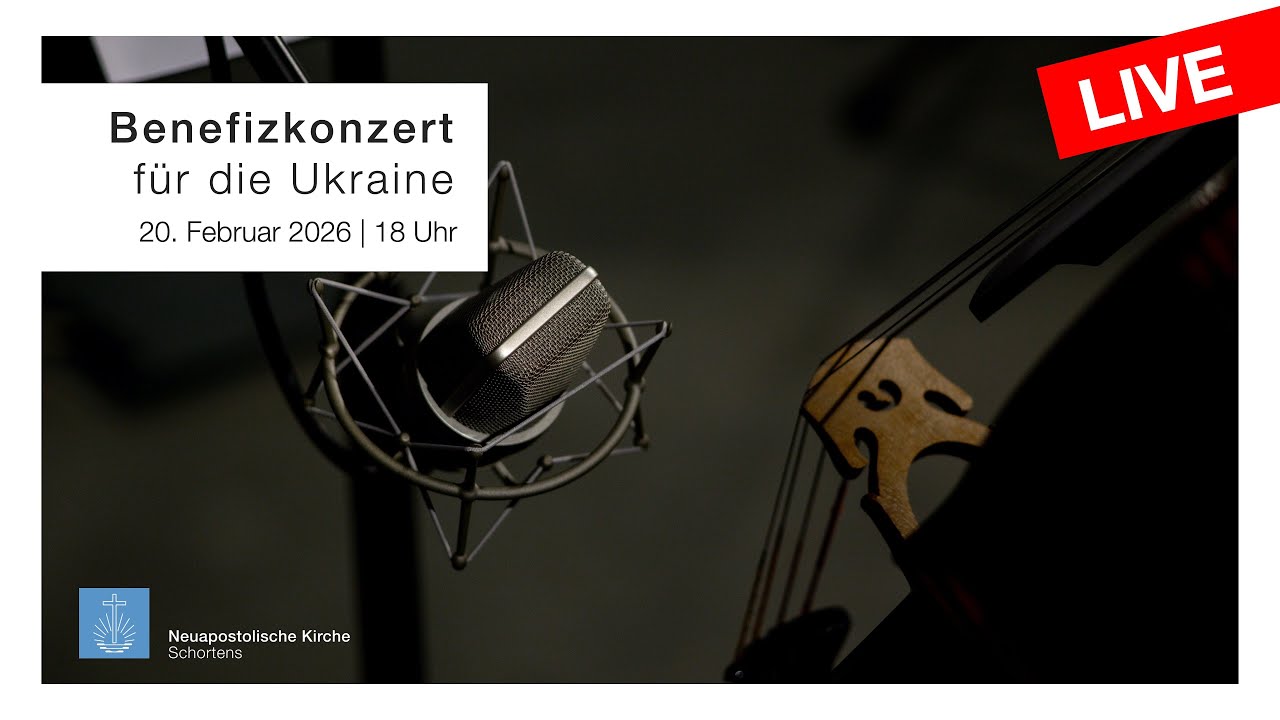 Benefizkonzert für die Ukraine | 20.02.2026 | Livestream