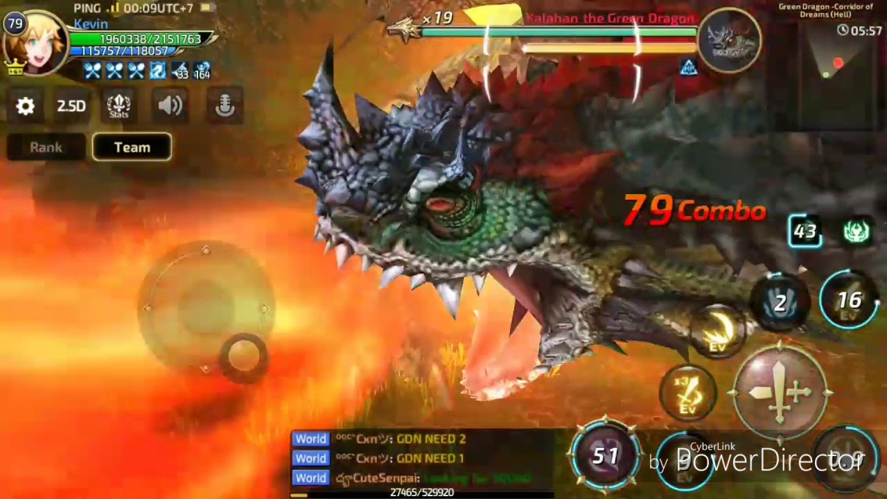 Dark Avenger solo GDN 6 Dragon Nest M