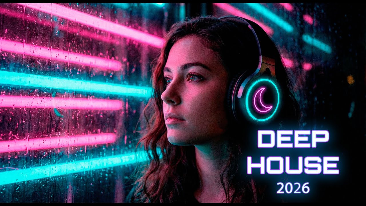 Deep House Mix 2026 🌃 Night Drive & Coding Music | Cyberpunk Rain Ambience