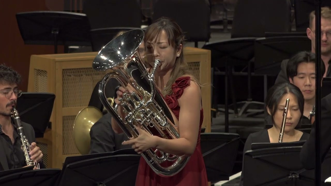 Pantomime by Philip Sparke - Arisa Makita, euphonium solo  USC Thornton Winds    パントマイム/P.スパーク