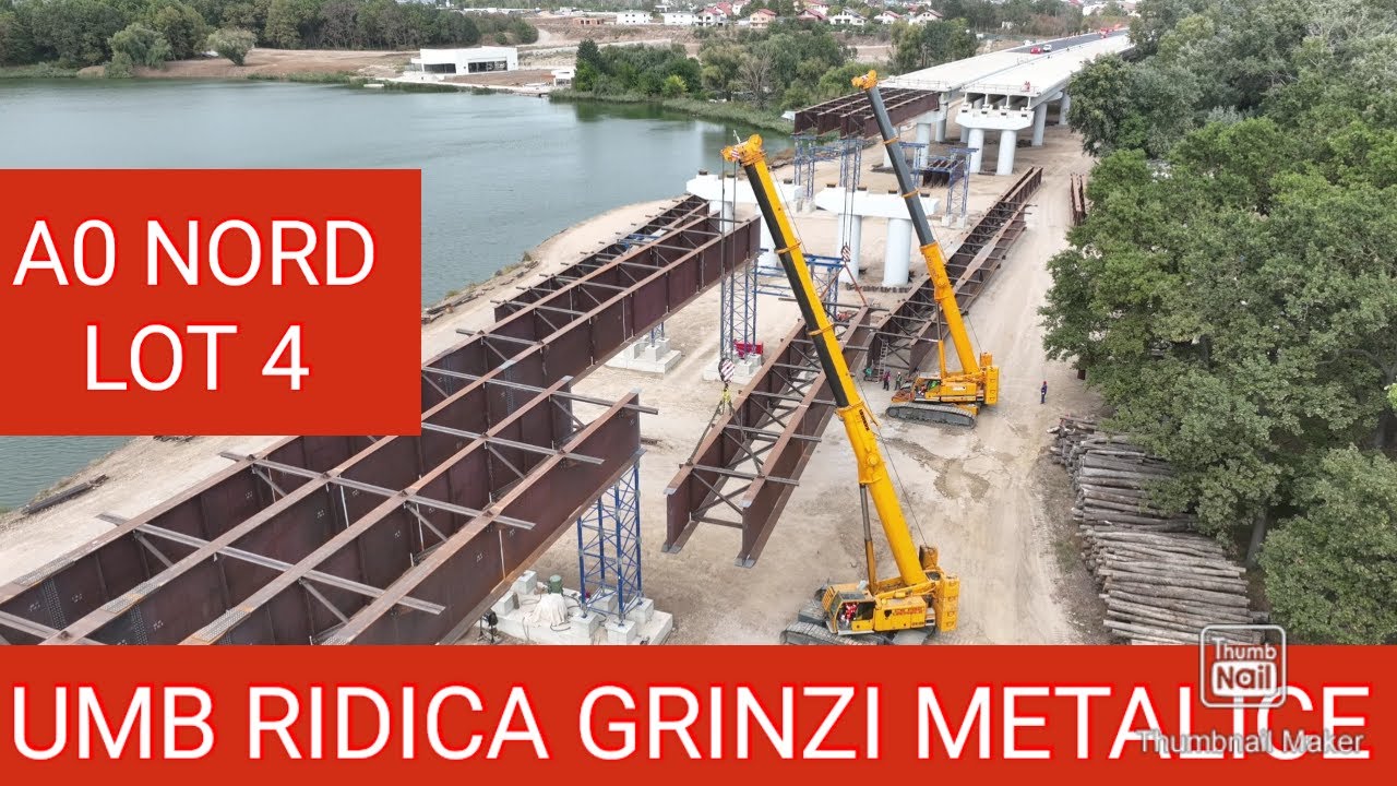 [26 SEPT 2025] AUTOSTRADA A0 NORD LOT 4. UMB RIDICA GRINZI METALICE!!