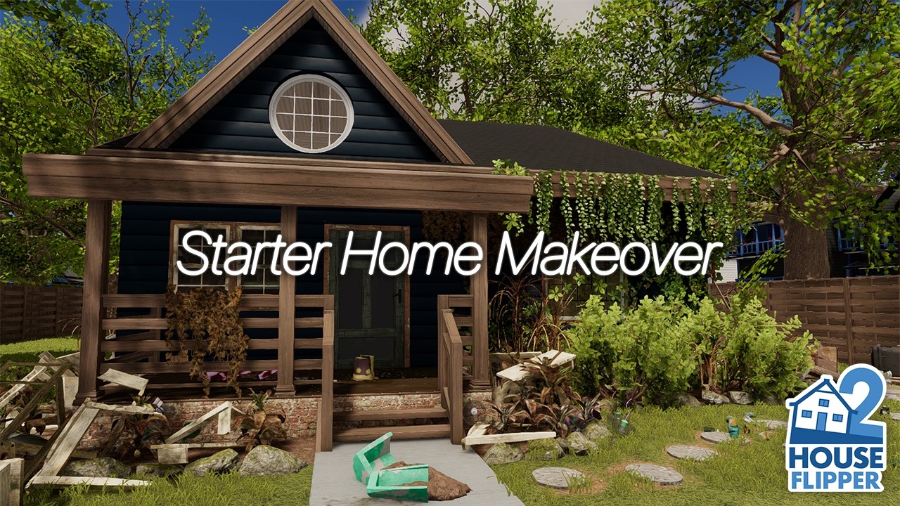 🏠 Starter Home Makeover - House Flipper 2 ✨ (no commentary ASMR)
