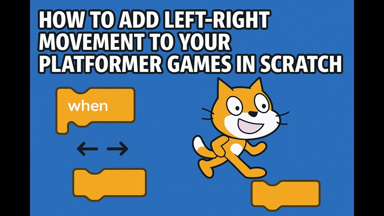 HOW TO ADD EFFICIENT MOVEMENT TO YOUR PLATFORMERS II SCRATCH TUTORIALS