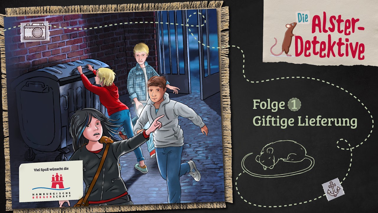 Die Alster-Detektive - Folge 1: Giftige Lieferung (Hörspiel)