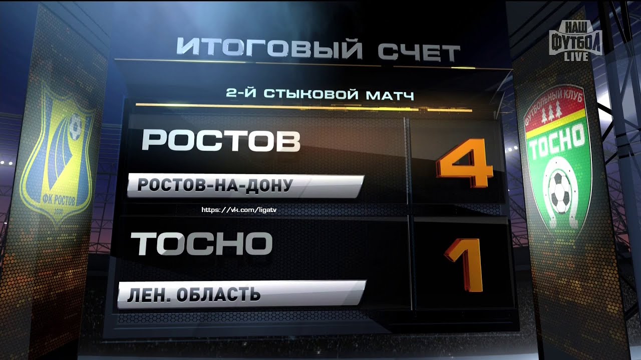 Highlights FC Rostov vs FC Tosno (4-1) | RPL 2014/15
