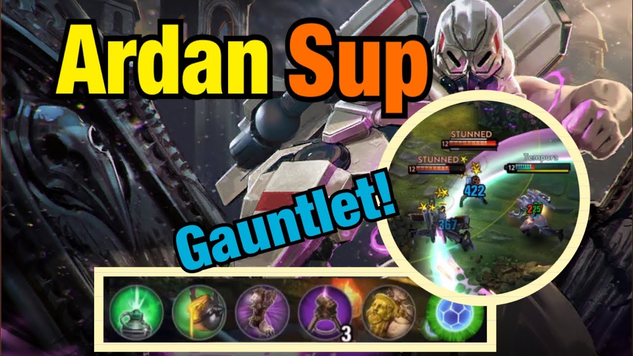 The best hero to protect allies!! Ardan Support Captain 3v3 Gameplay Vainglory in 2023