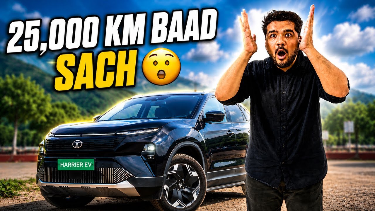 The Truth About the Tata Harrier EV After 25,000 KM &mdash; No One Tells You This 😮