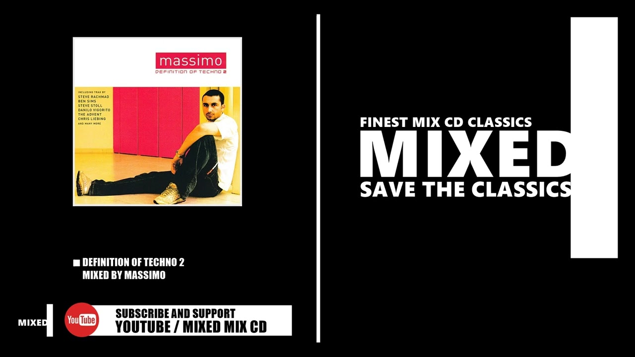 Definition Of Techno 2 / Mixed by Massimo (CD 2002)